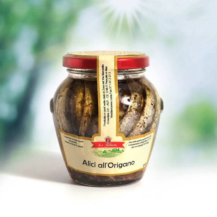 Alici all'origano ml 314