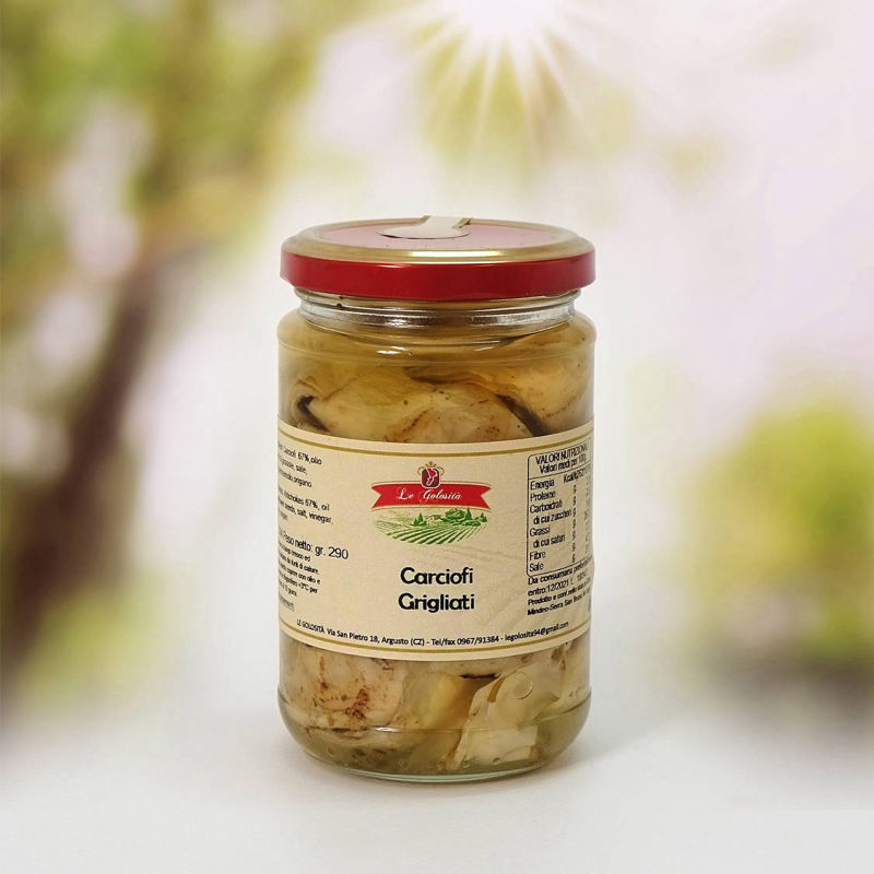 Carciofi grigliati ml 314