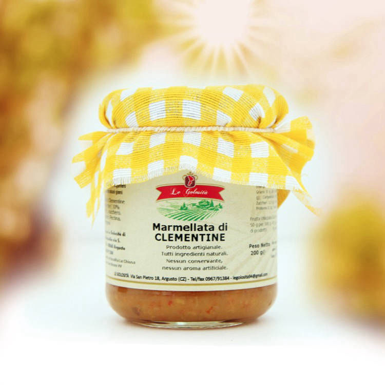 Marmellata di clementine gr 200