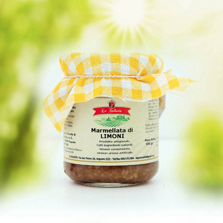 Marmellata di limoni gr 200