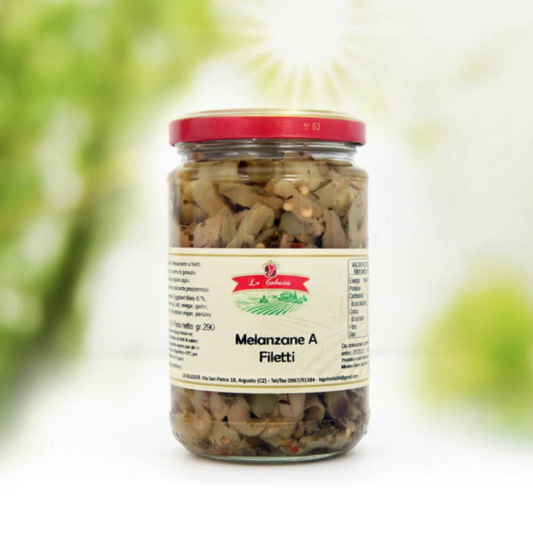 Melanzane a filetti - 580 ml