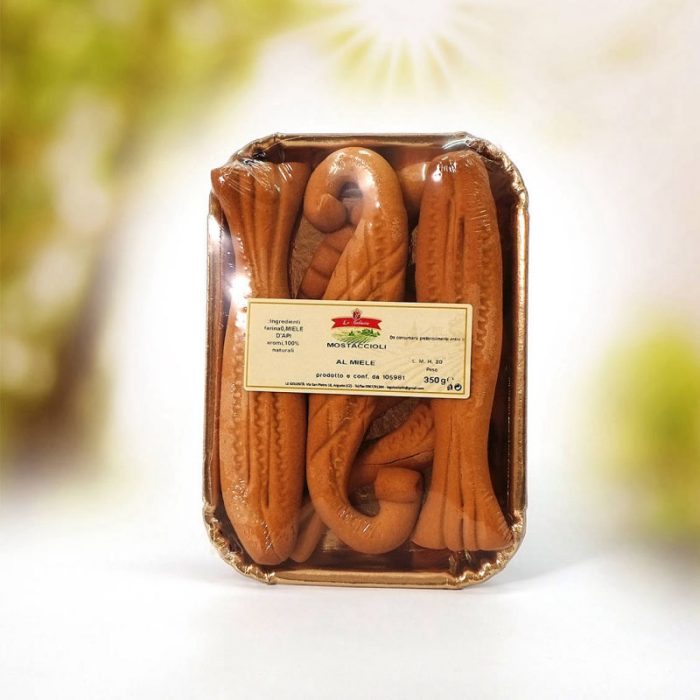 Mostaccioli al miele con e senza zucchero gr 350 - Con Zucchero