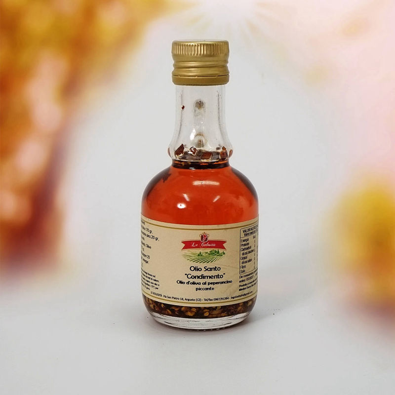 Olio santo condimento piccante ml 200