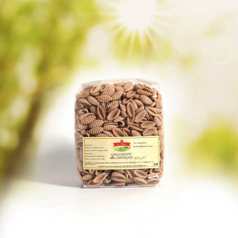 Gnocchetti alla castagna - gr 500