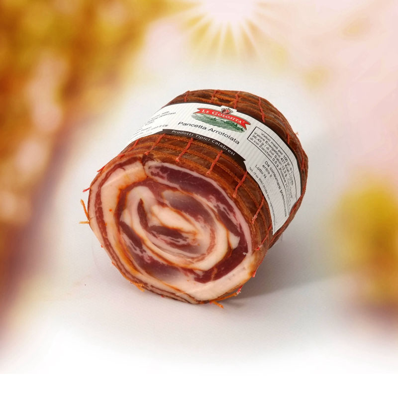 Pancetta arrotolata