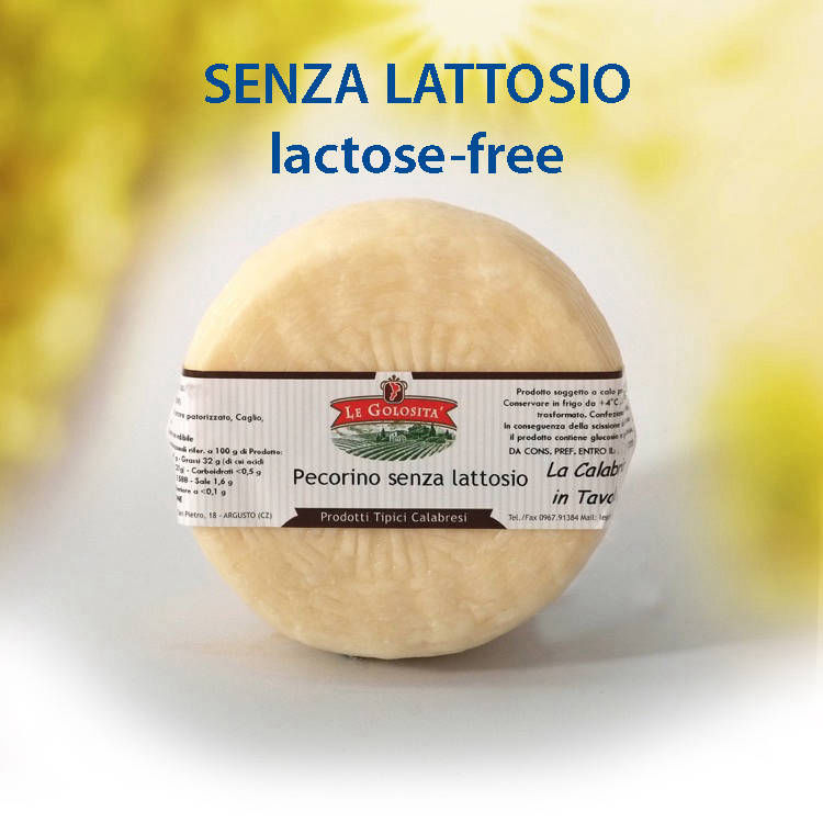 Formaggio pecorino senza lattosio gr 800