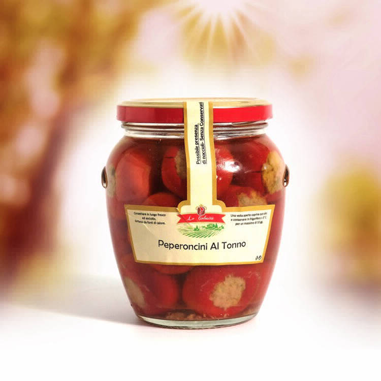 Peperoncini al tonno 580 ml