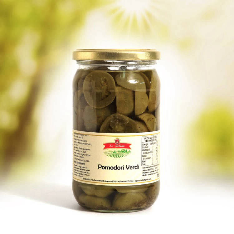 Pomodori verdi ml 580