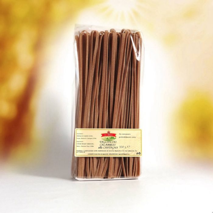Tagliolini calabresi alla castagna - gr 500