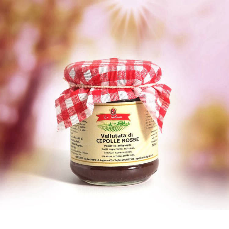 Vellutata di cipolle rosse gr 200